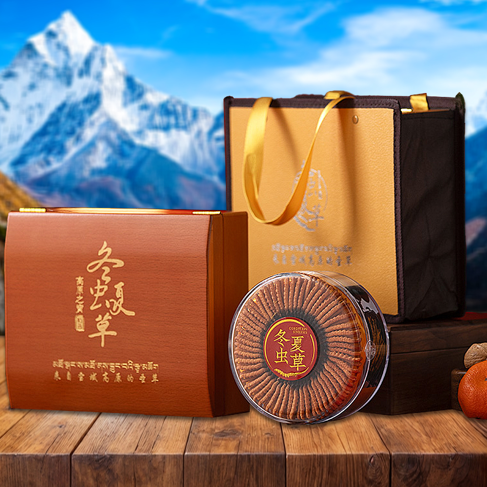 Đông Trùng Hạ Thảo Nepal Loại VIP1 Hộp 50g Size400