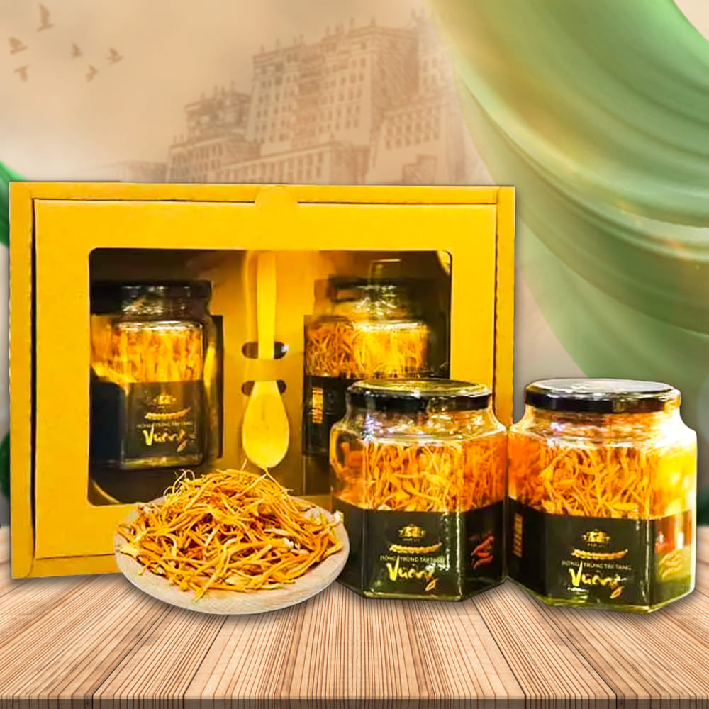 Nấm Đông Trùng Hạ Thảo Việt Nam Sấy Khô Hộp 100gr D205