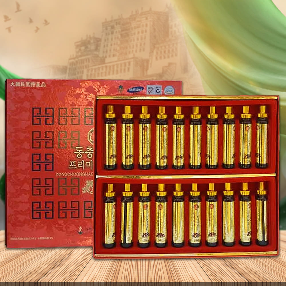 Tinh Chất Đông trùng Hạ Thảo Nấm Linh Chi Dạng Ống D046