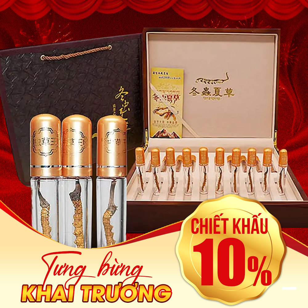 Đông Trùng Hạ Thảo Nguyên Con Tây Tạng 20g/hộp D400-20V1